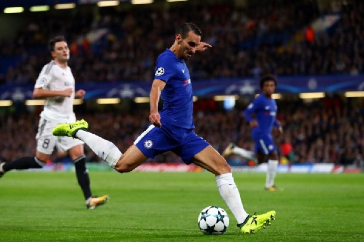 Tundukkan Stoke 5-0, Chelsea geser MU dari peringkat dua