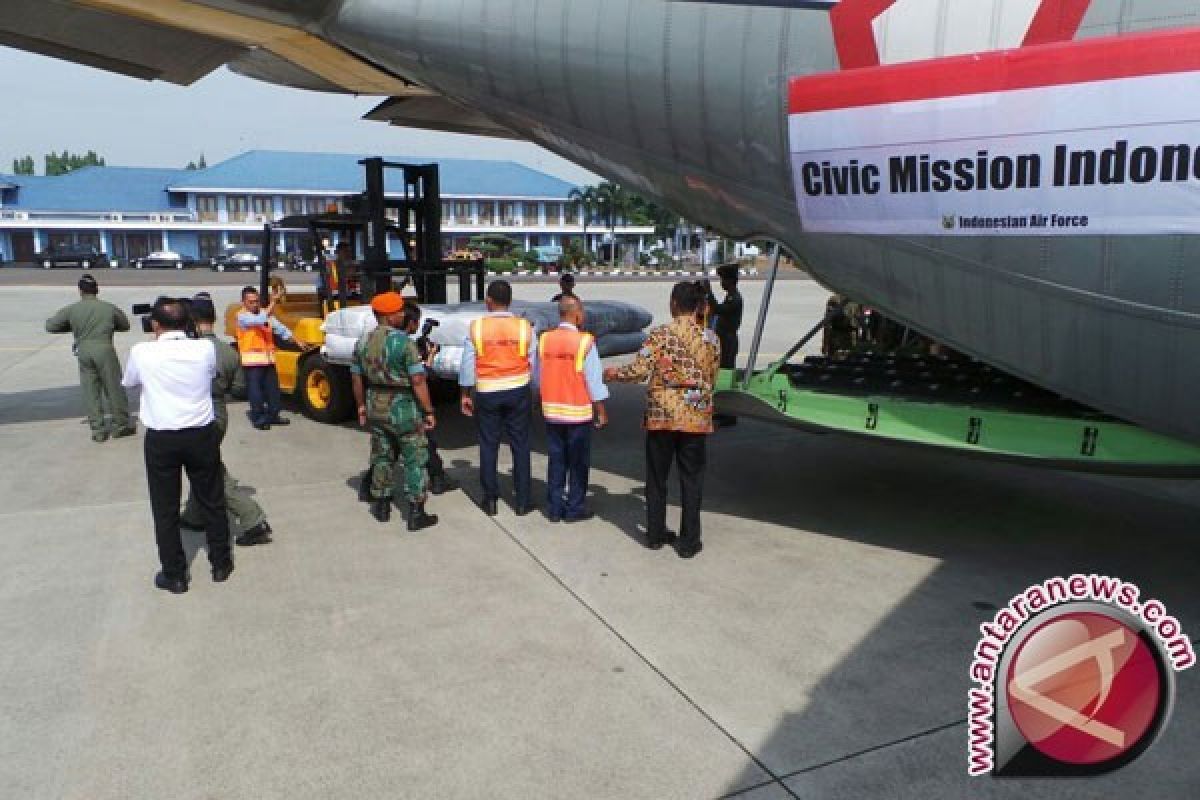 Logistik terbang pertama ke Bangladesh