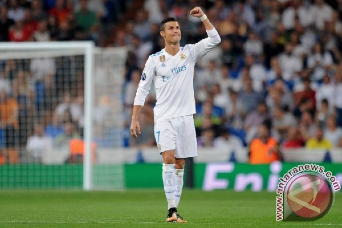 Real Madrid gulung Apoel 3-0, Ronaldo borong dua gol