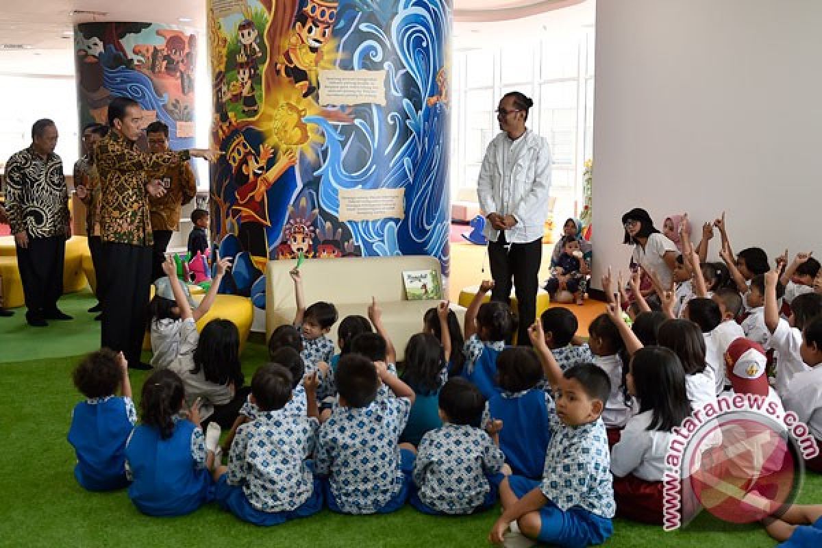 Menjelajahi gedung baru Perpustakaan Nasional