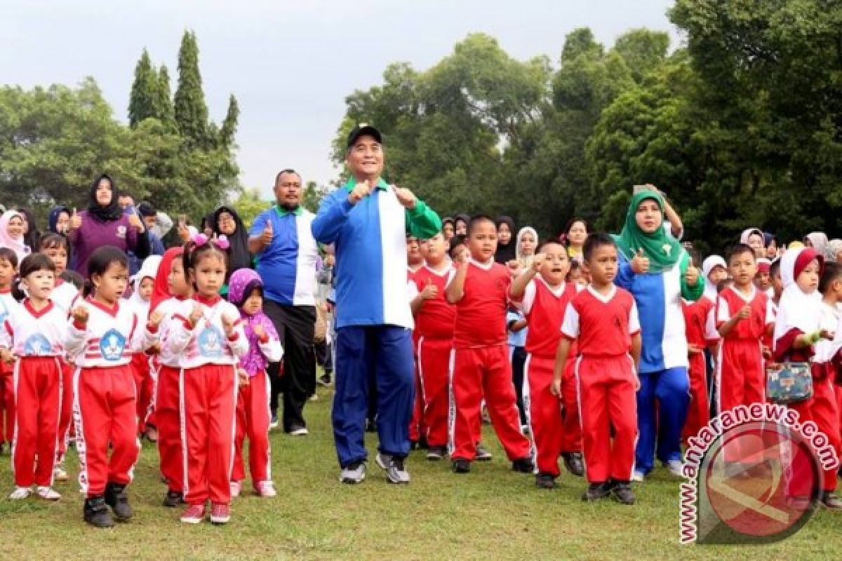 1.000 Anak HSS Ikuti Senam PAUD Ceria