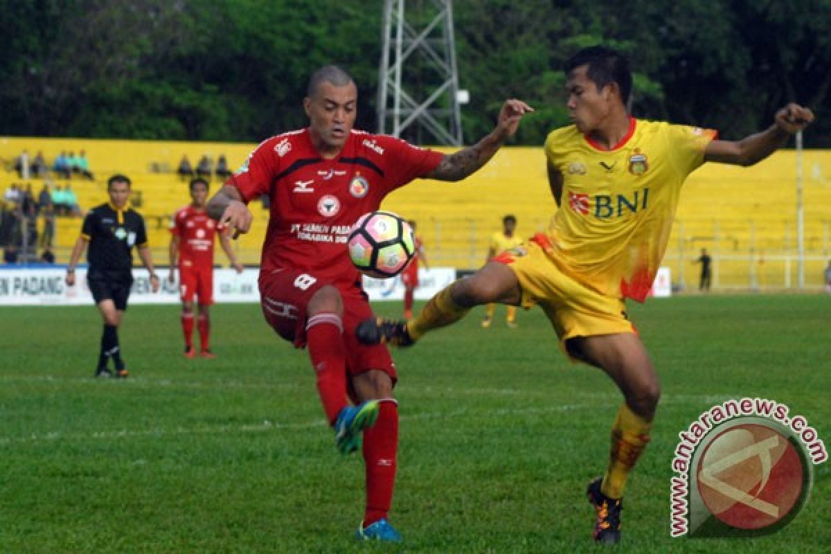 Bhayangkara FC bungkam tuan rumah Semen Padang 2-1