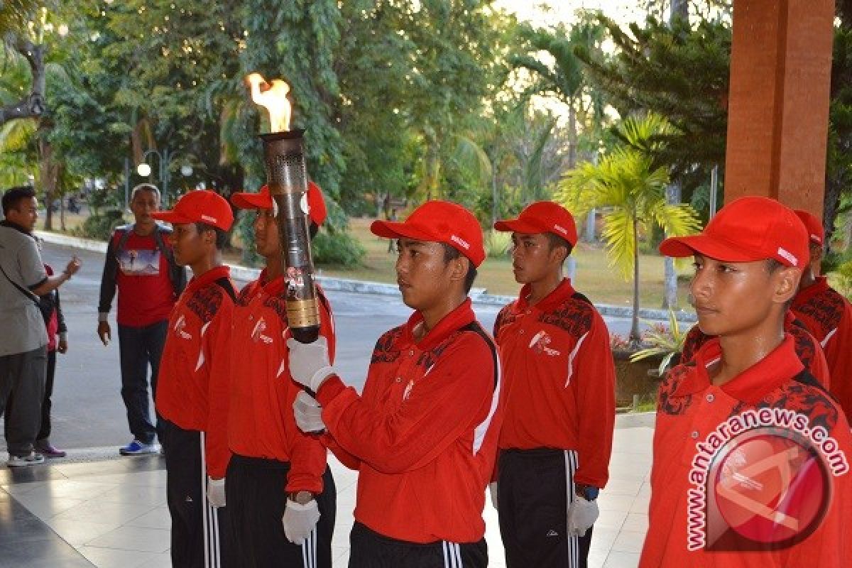 KONI Buleleng Gelar Kirab Obor Api Porprov Bali