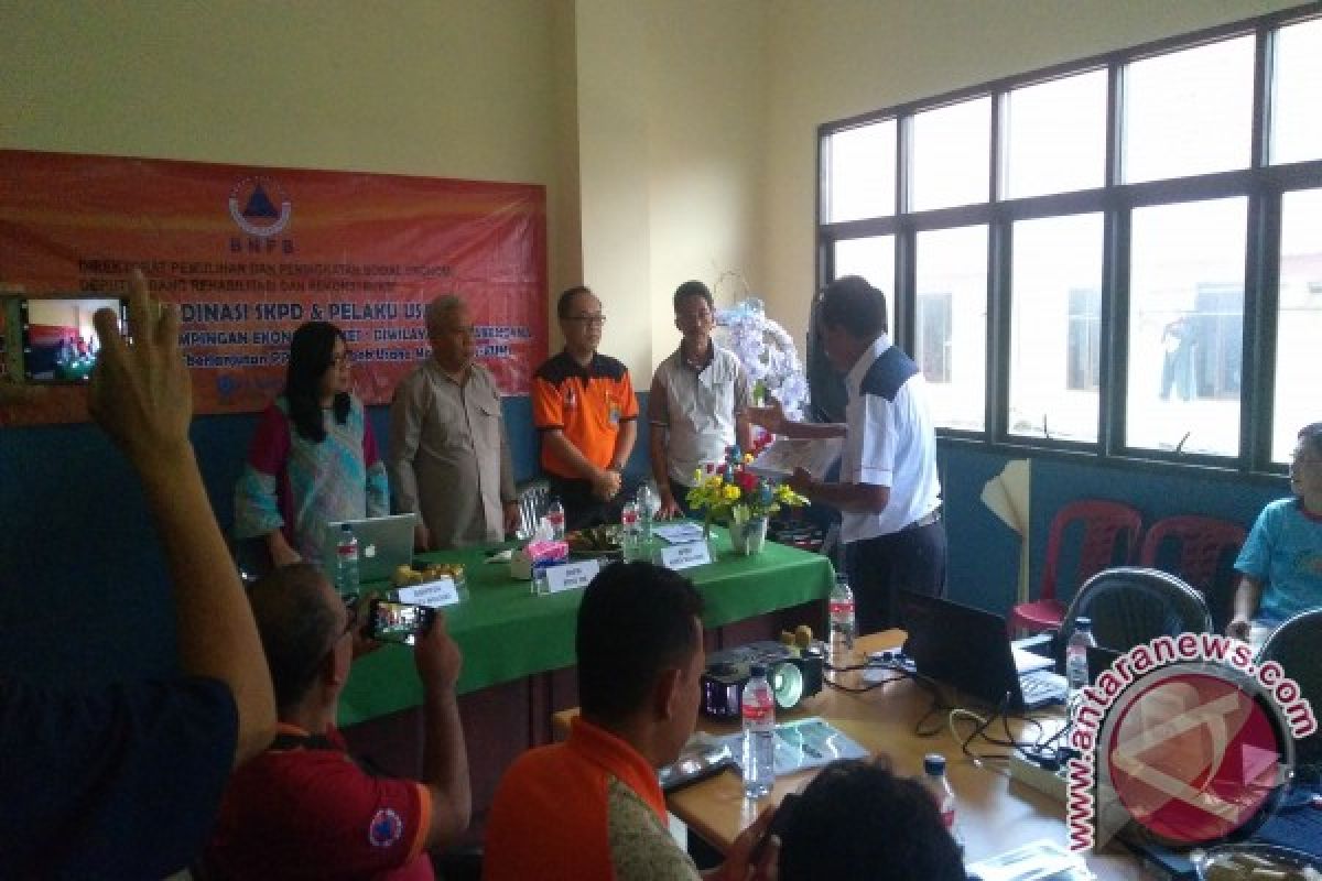 Pendamping Korban Bencana Manado Paparkan Progres PPE