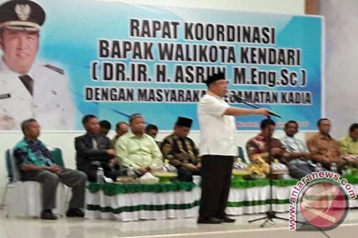 Wali Kota Asrun Pamit Kepada Warga Kadia 