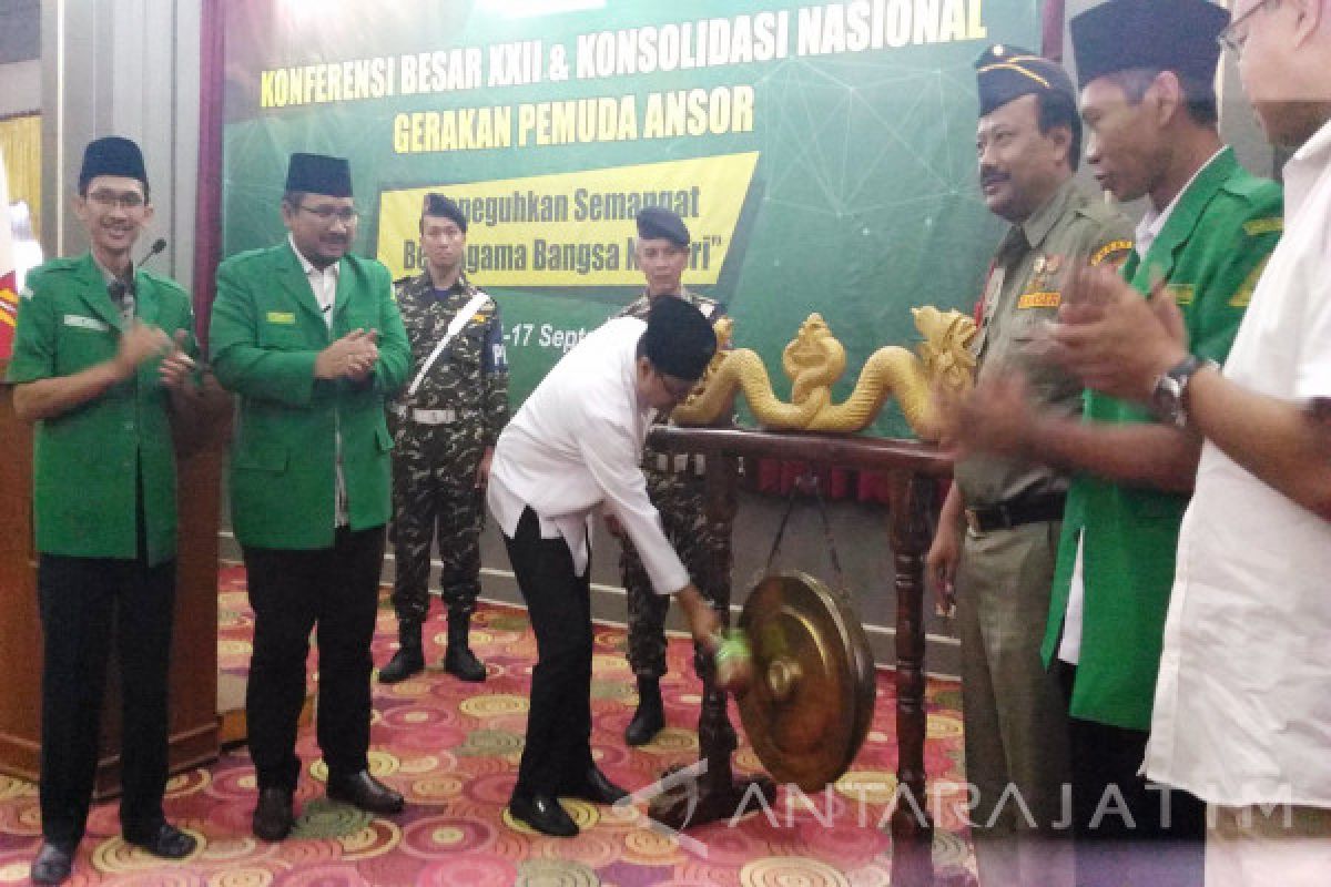 Wagub Jatim Minta Ansor Jadi Pemersatu Bangsa (Video)