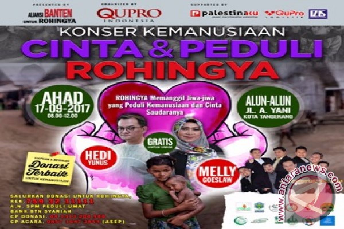 Banten Siap Gelar Konser Kemanusiaan Untuk Rohingya