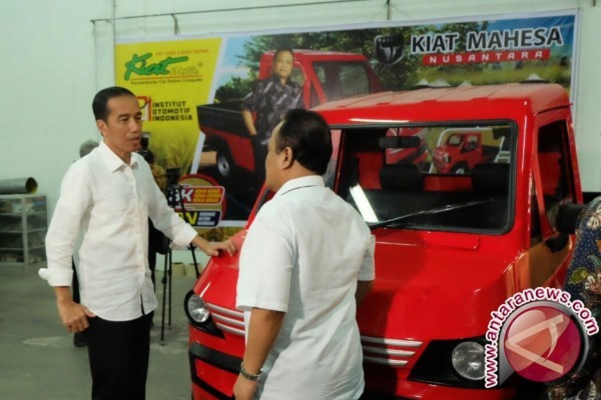 Presiden: Pemerintah Dukung Mobil Produksi Dalam Negeri