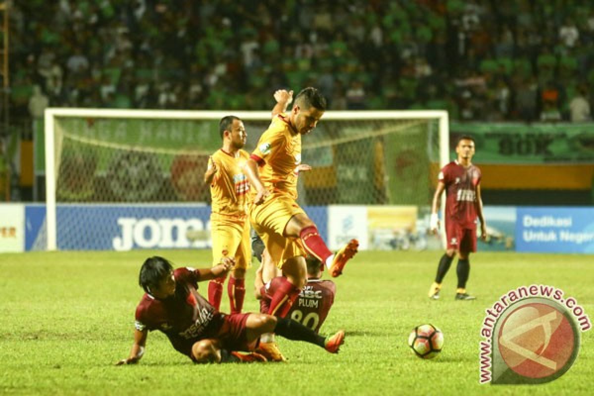 Sriwijaya FC waspadai lini depan Madura United