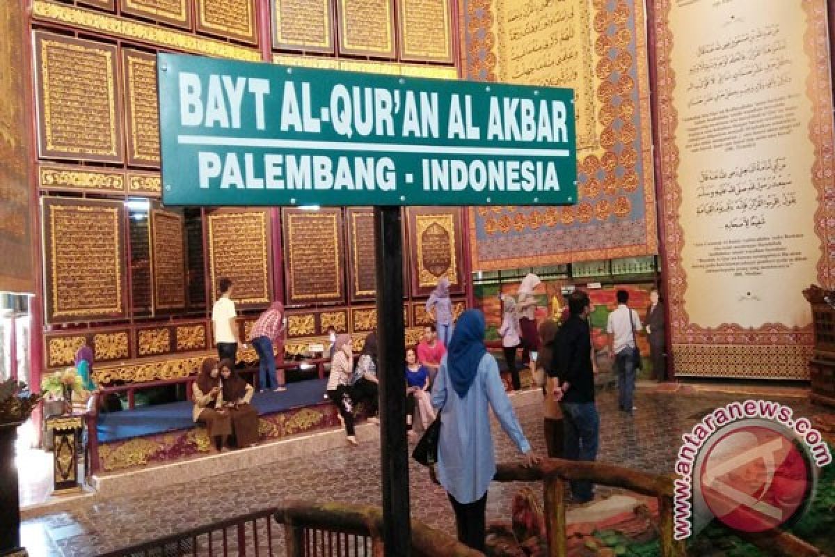 Wisata Religi Bayt Al Quran Palembang Dibanjiri Wisatawan