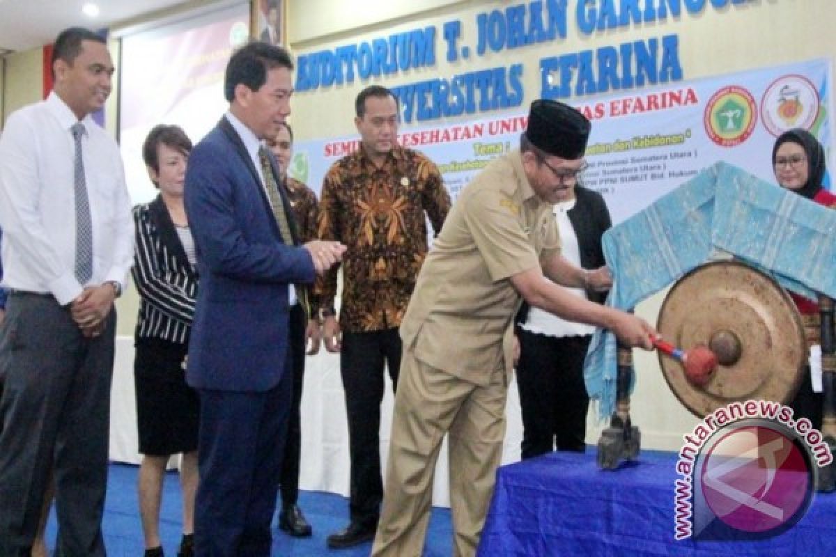 Wakil Bupati Simalungun Buka Seminar Kesehatan