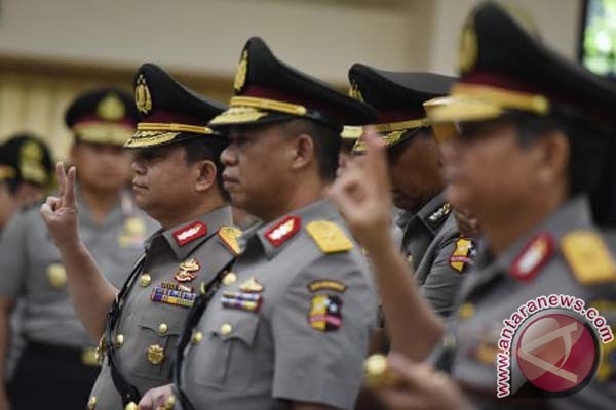 Kapolda Pimpin Sertijab Empat Kapolres 