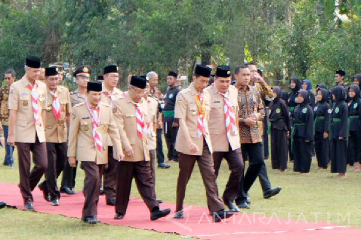 Kepada Pelajar NU, Presiden Jokowi Ingatkan Penggunaan Medsos (Video)