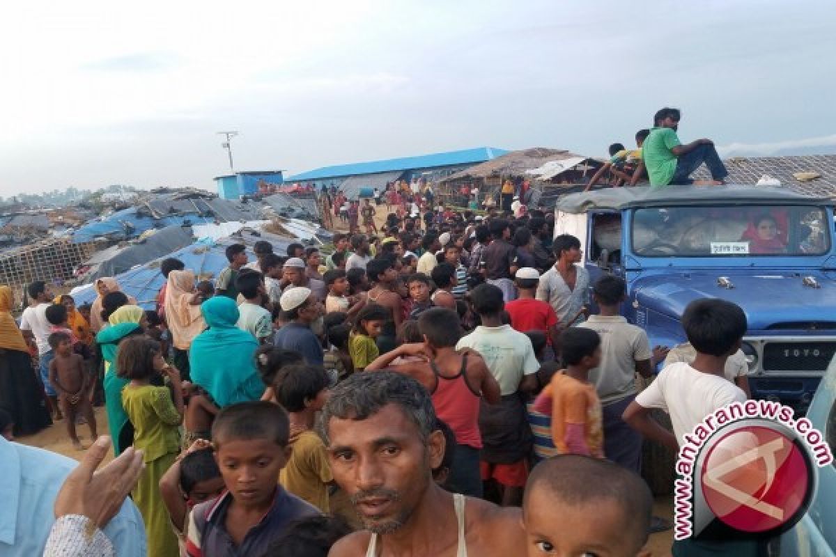 Bantuan RI dinikmati pengungsi Rohingya, relawan AKIM tiba di Dhaka