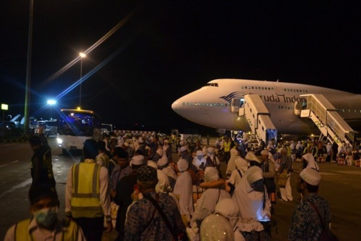 Delapan Kloter Haji Tiba di Debarkasi Balikpapan