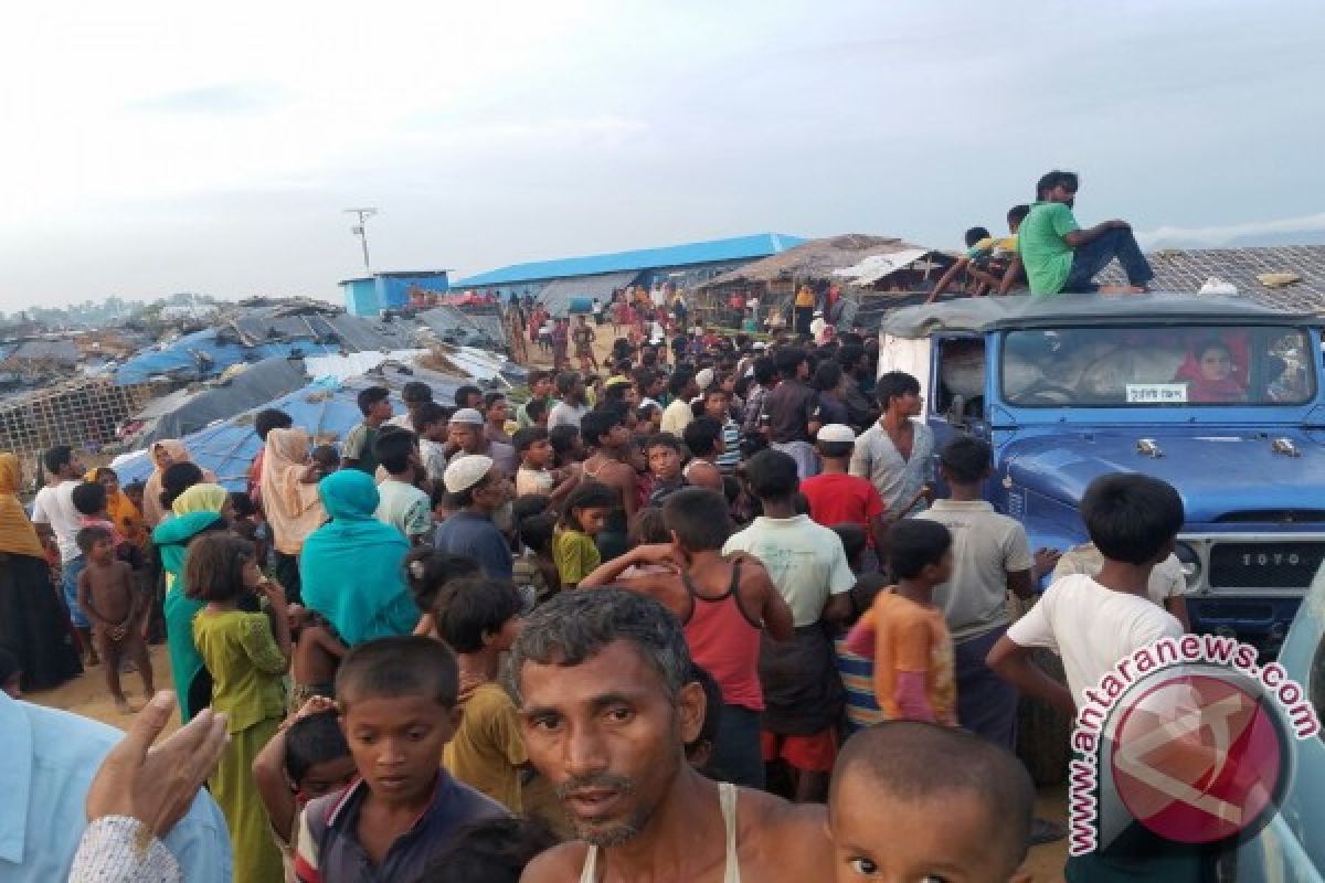 Bantuan RI dinikmati pengungsi Rohingya, relawan AKIM tiba di Dhaka