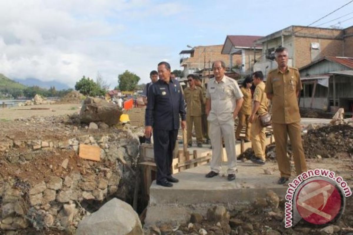 Bupati Samosir Monitoring Sejumlah Proyek