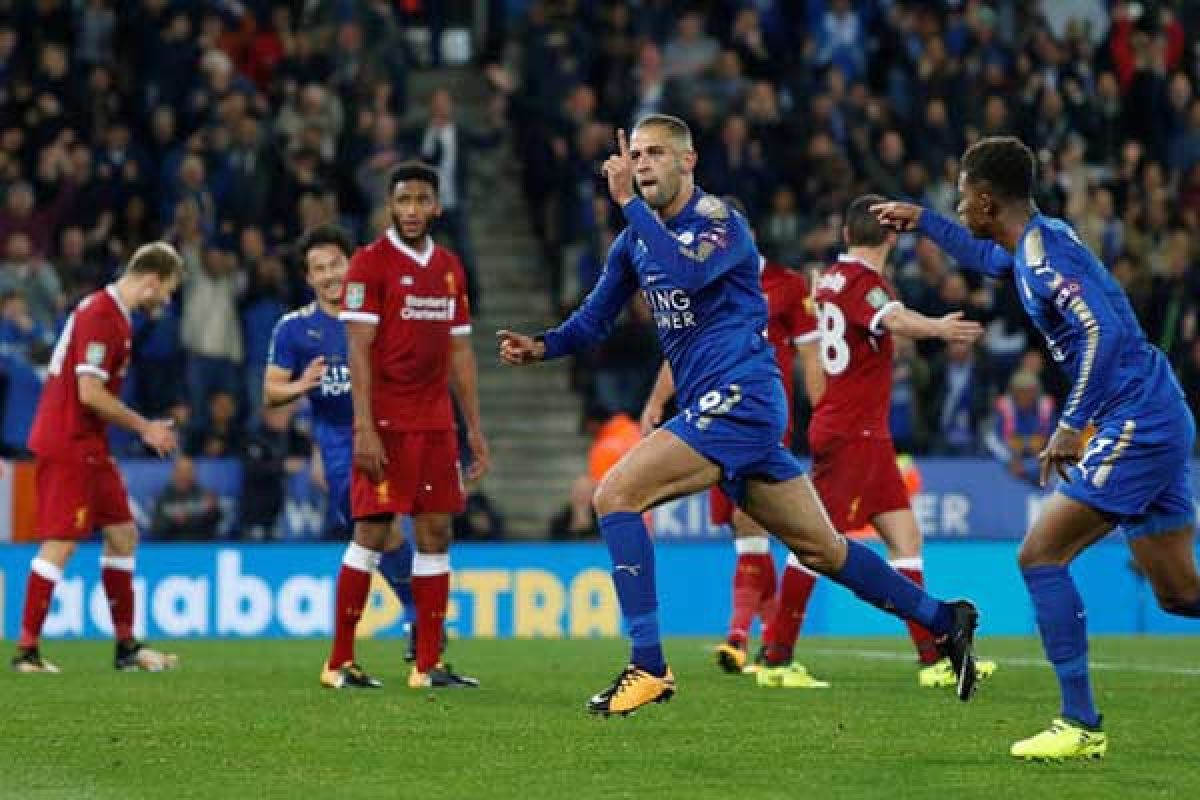 Liverpool disingkirkan Leicester dari Piala Liga