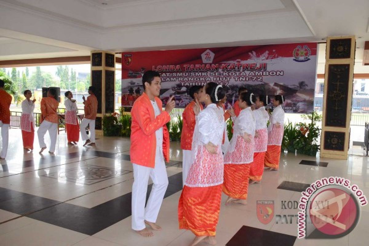 Kodam Pattimura Gelar Lomba Katreji Tingkat SMA