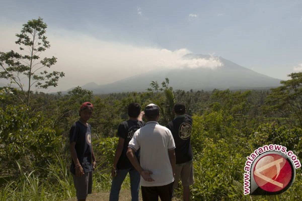 Kodim Buleleng Dirikan Posko Antisipasi Letusan Gunung Agung