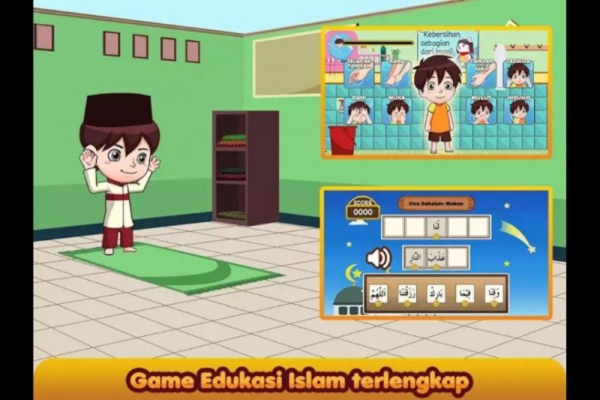 Game Anak Sholeh sajikan petualangan hingga kisah untuk anak