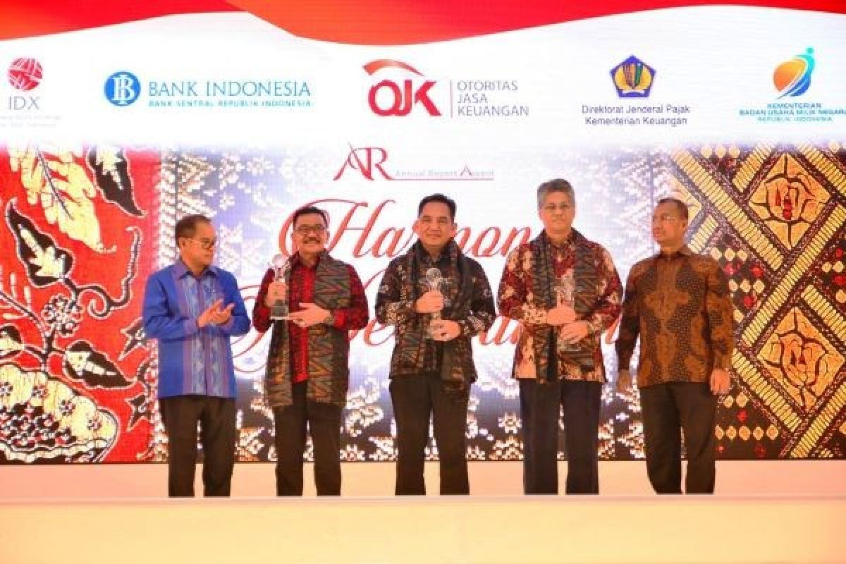 Pupuk Kaltim Raih Peringkat Kedua Annual Report Award 2016