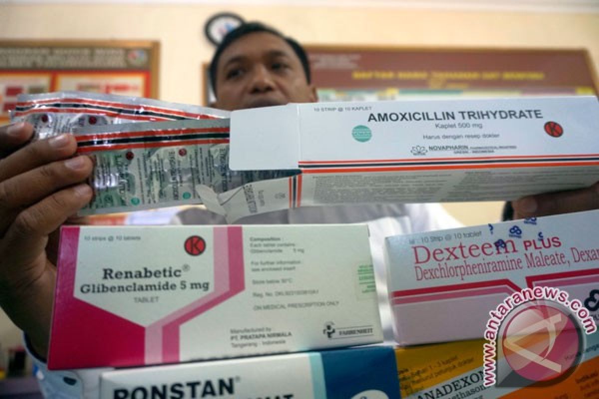 Polisi sita obat keras dari sejumlah apotek