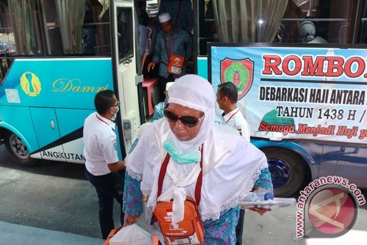 320 Haji Kalteng Tiba di Palangka Raya