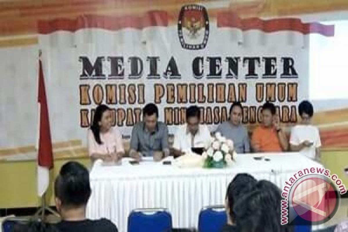 KPU Minahasa Tenggara Harapkan Dukungan Media