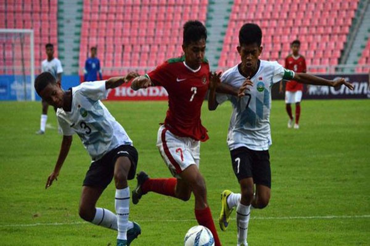 Timnas U-16 Tundukkan Thailand 1-0 di Bangkok