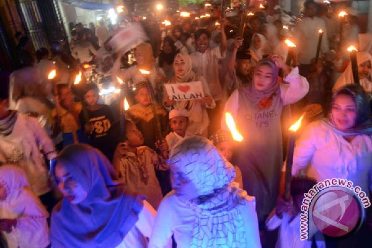 Pawai Obor Warnai Perayaan Tahun Baru Islam 