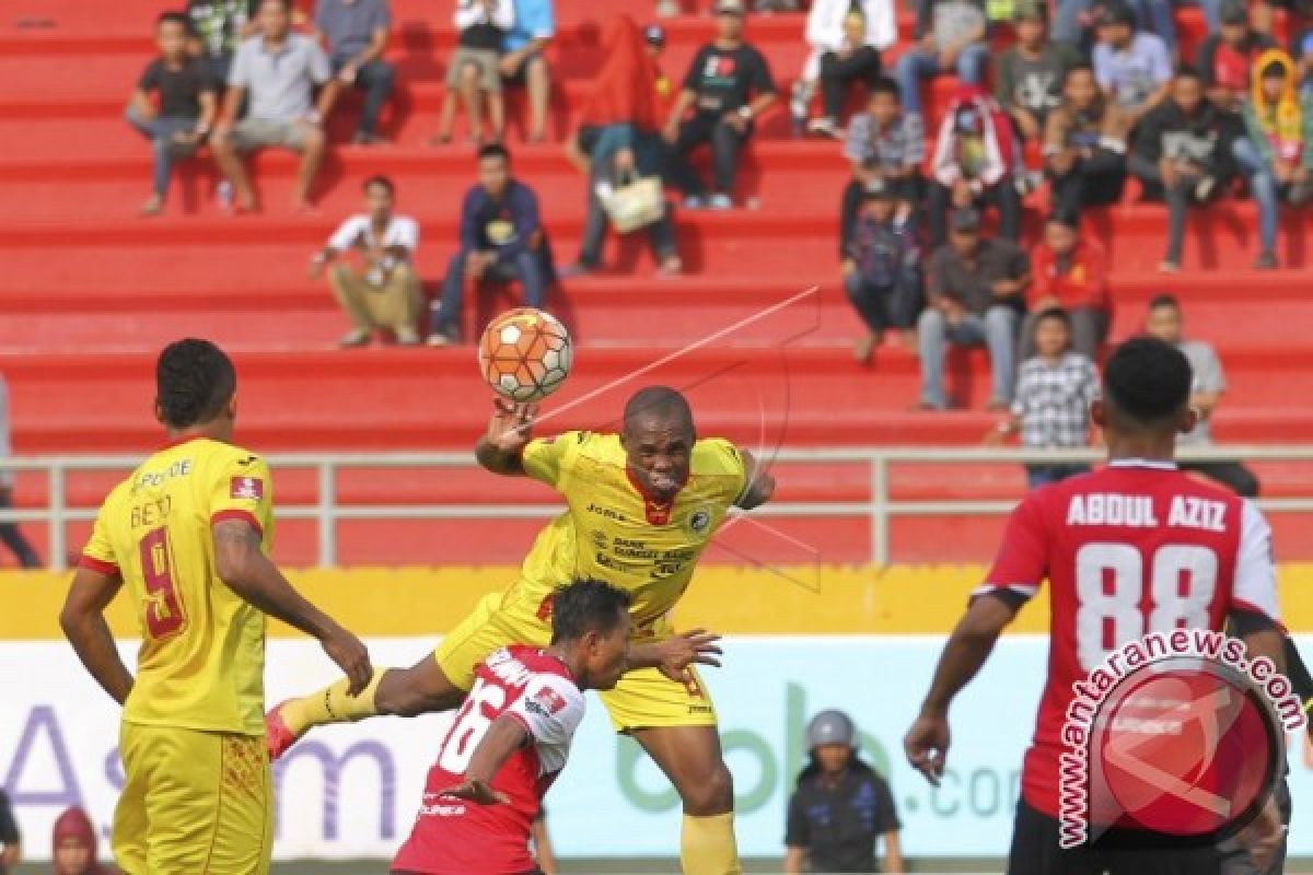 Sriwijaya FC meraih tiket final Piala Gubernur Kalimantan Timur