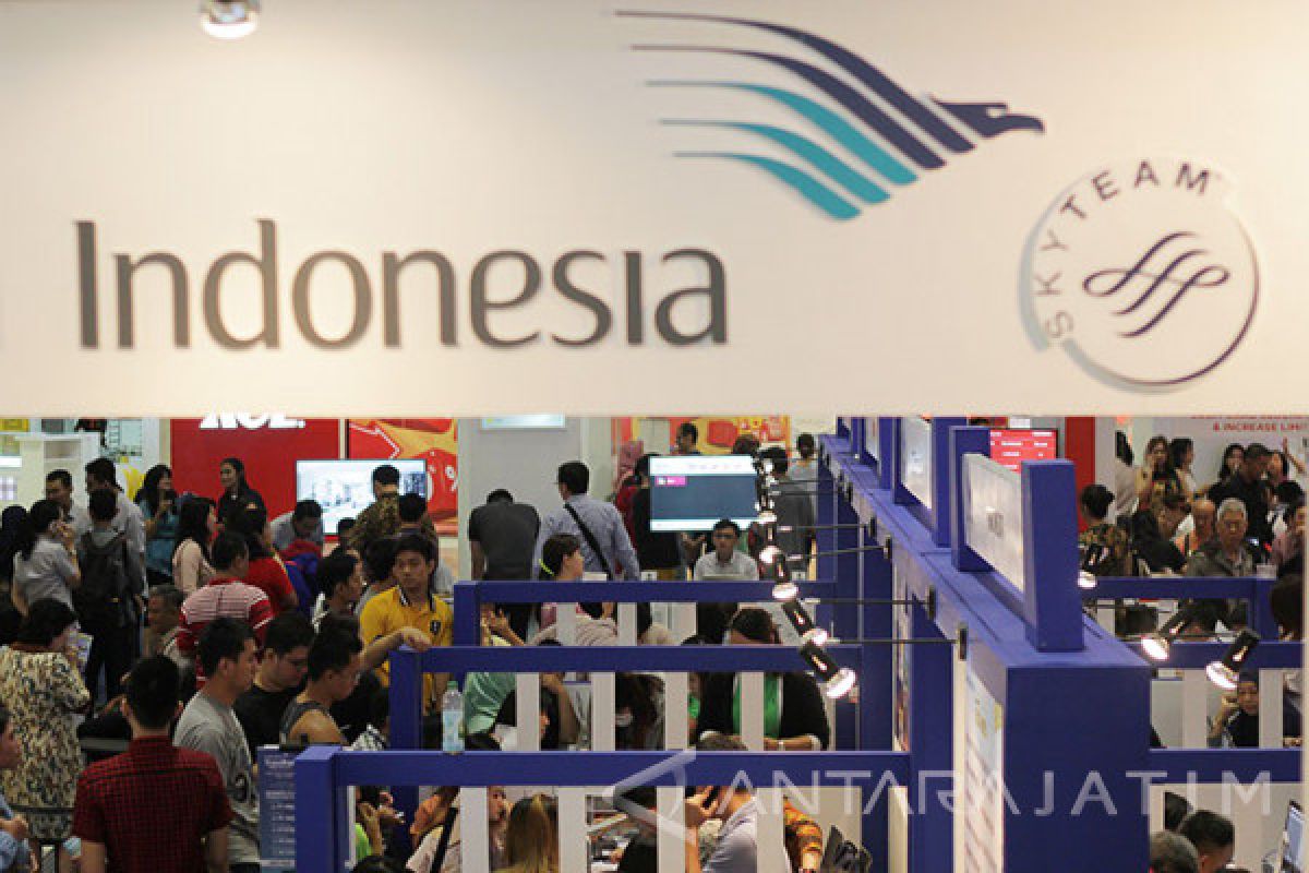 Garuda Indonesia Targetkan Total Transaksi Rp39 Miliar