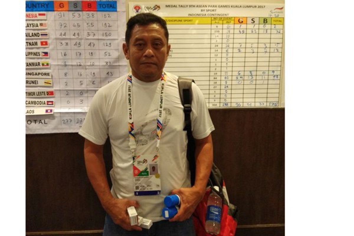 ASEAN Para Games - Bambang Wijanarko si penjaga otot atlet