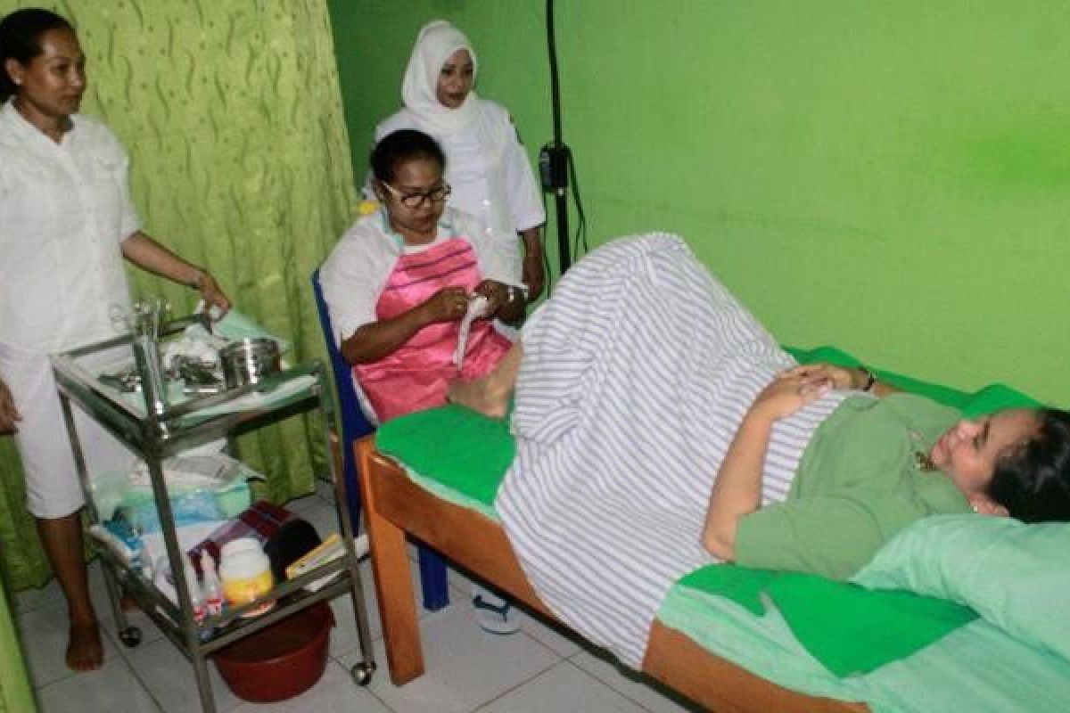 Kodim 1709/Yawa gelar pemeriksaan kesehatan khusus wanita