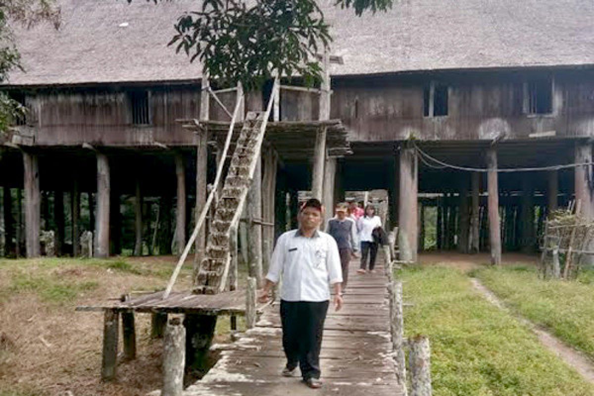 Rumah Betang Tumbang Gagu yang Dibangun pada 1870 Perlu Perbaikan