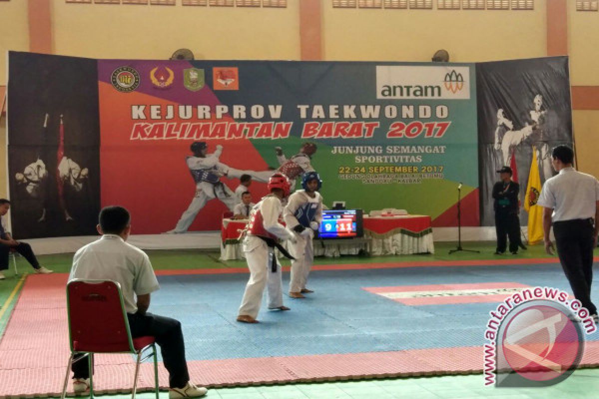 ANTAM Dukung Kejurprov Taekwondo se-Kalbar