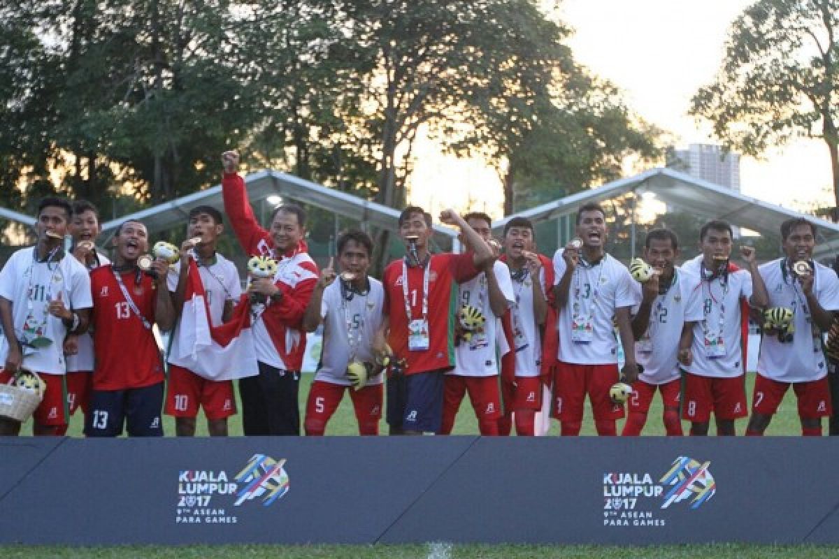 ASEAN Para Games  - Indonesia juara setelah menaklukkan Thailand 3-0