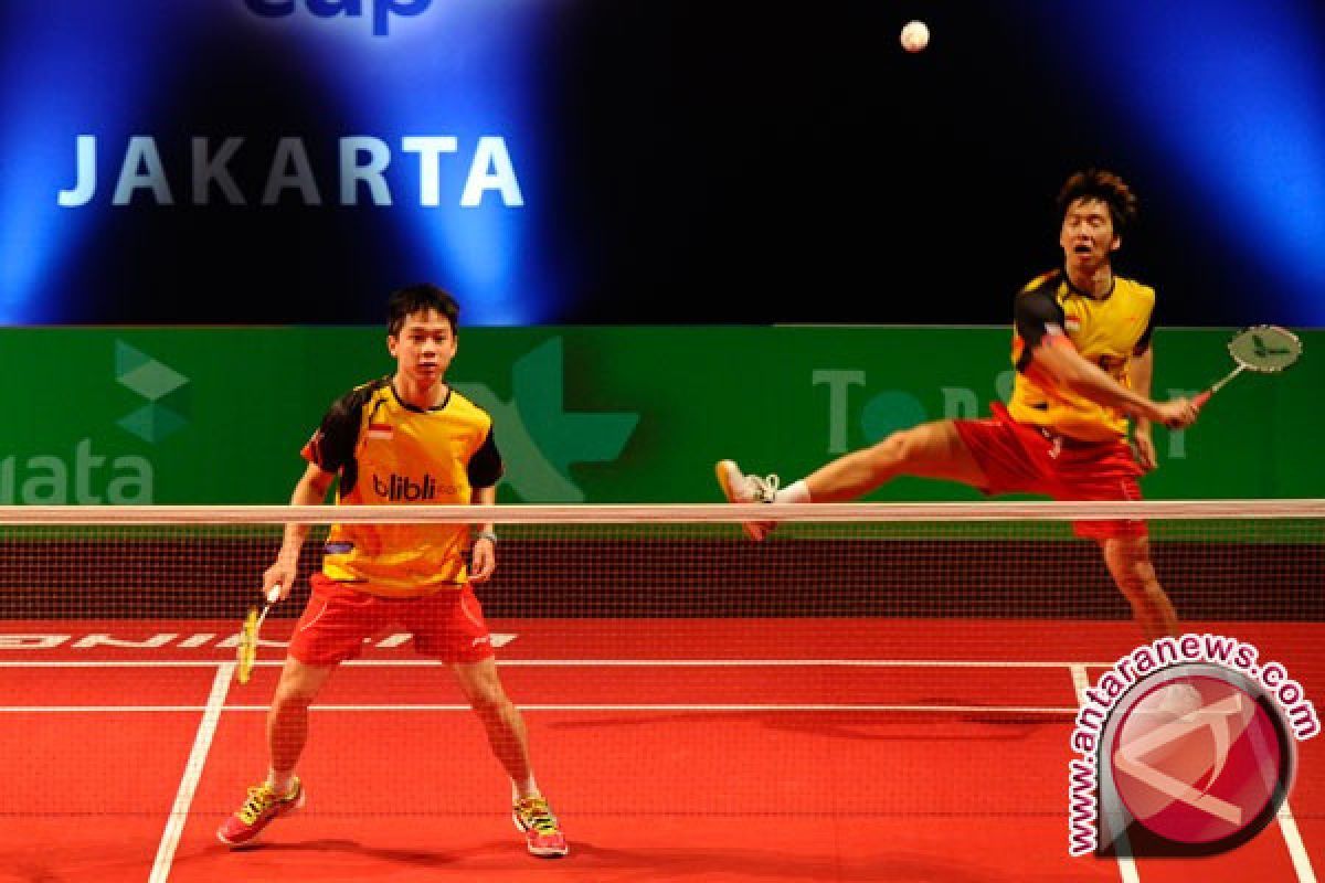 Marcus/Kevin melaju ke semifinal All England