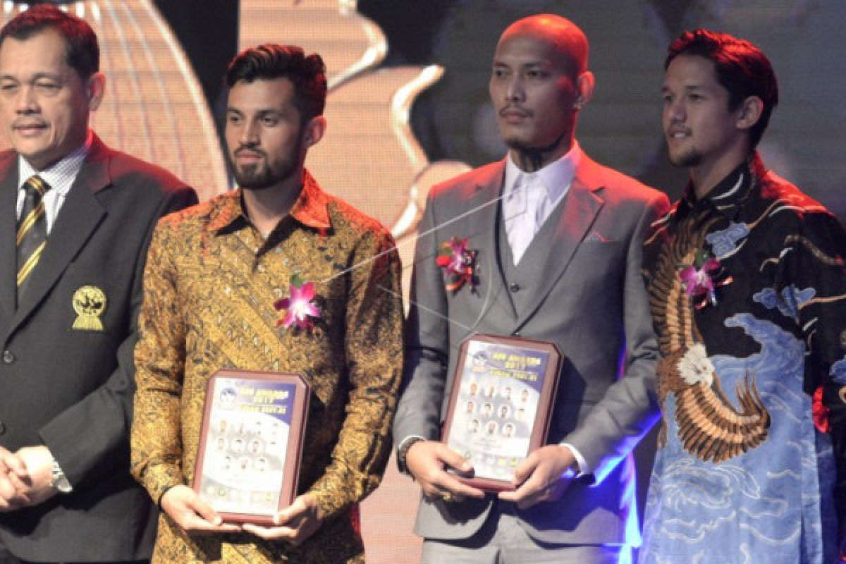 6 Pemain Indonesia Terima Penghargaan AFF  2017