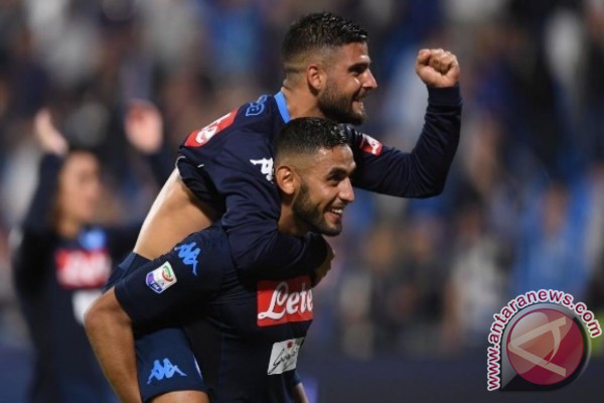 Ghoulam Cetak Gol Penentu Kemenangan Napoli Atas SPAL, 3-2