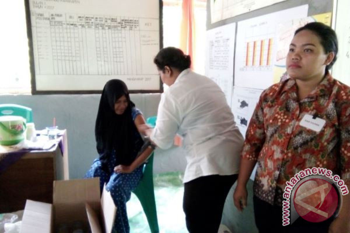 Tim Provinsi Kalteng Langsung Menilai Posyandu Kaharapen 