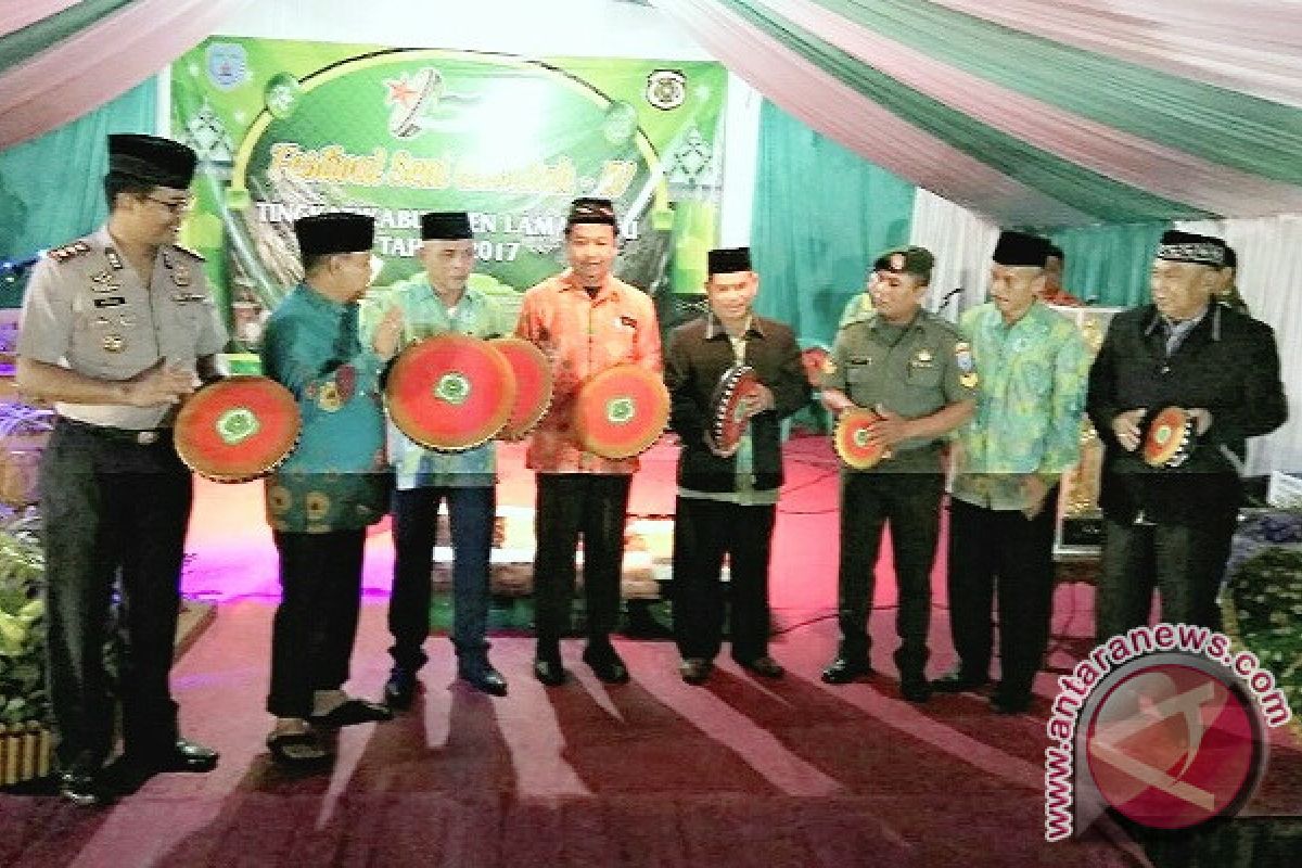 Bupati Buka Festival Seni Qasidah Ke-4 Tingkat Kabupaten Lamandau