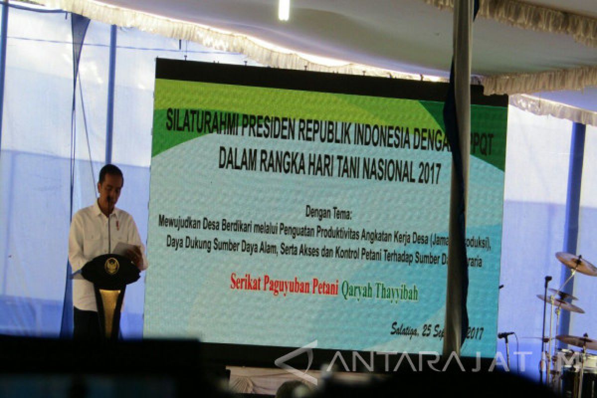 Jokowi Nyatakan Modernisasi Petani Dibutuhkan Sekarang (Video)