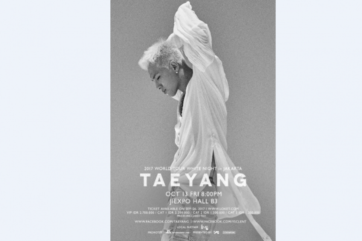 Seminggu lagi, Taeyang tak sabar bertemu penggemar Indonesia