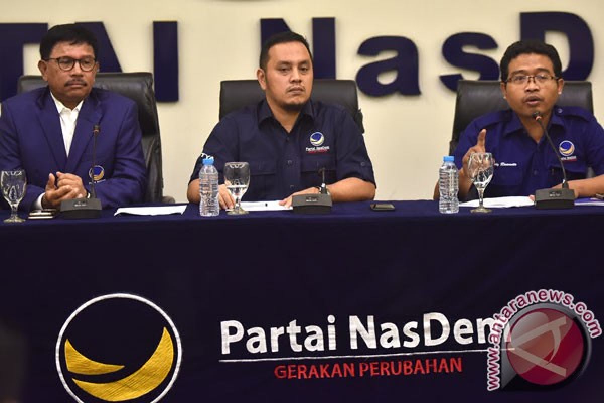 Partai NasDem ganti 17 bacaleg mantan koruptor