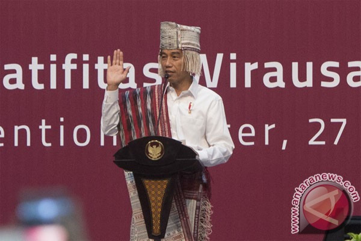 Presiden Jokowi minta dilakukan modernisasi industri kerajinan