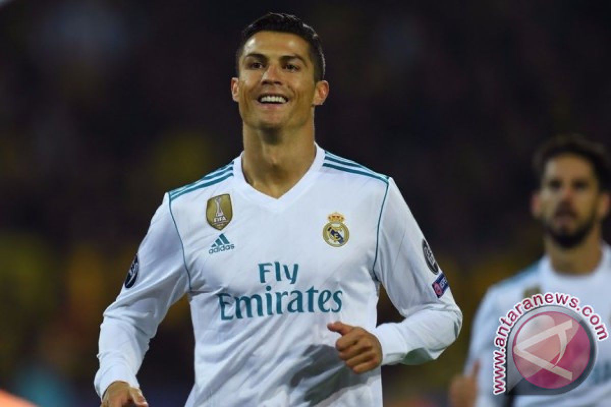 Real Madrid atasi Dortmund 3-1, Ronaldo borong dua gol