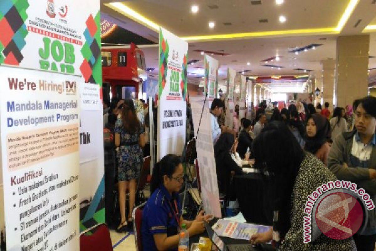 Job Fair Makassar libatkan 65 perusahaan