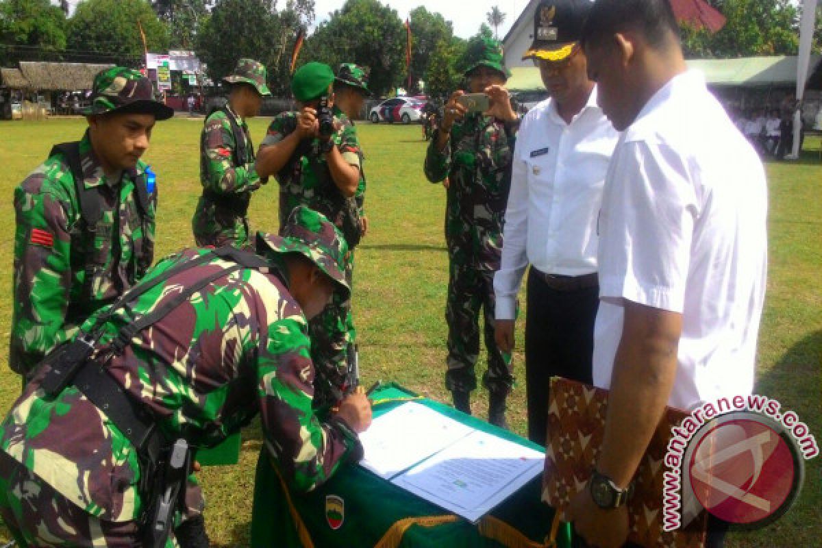 Kodim 0306 Limapuluh Kota Gelar Tmmd ke-100